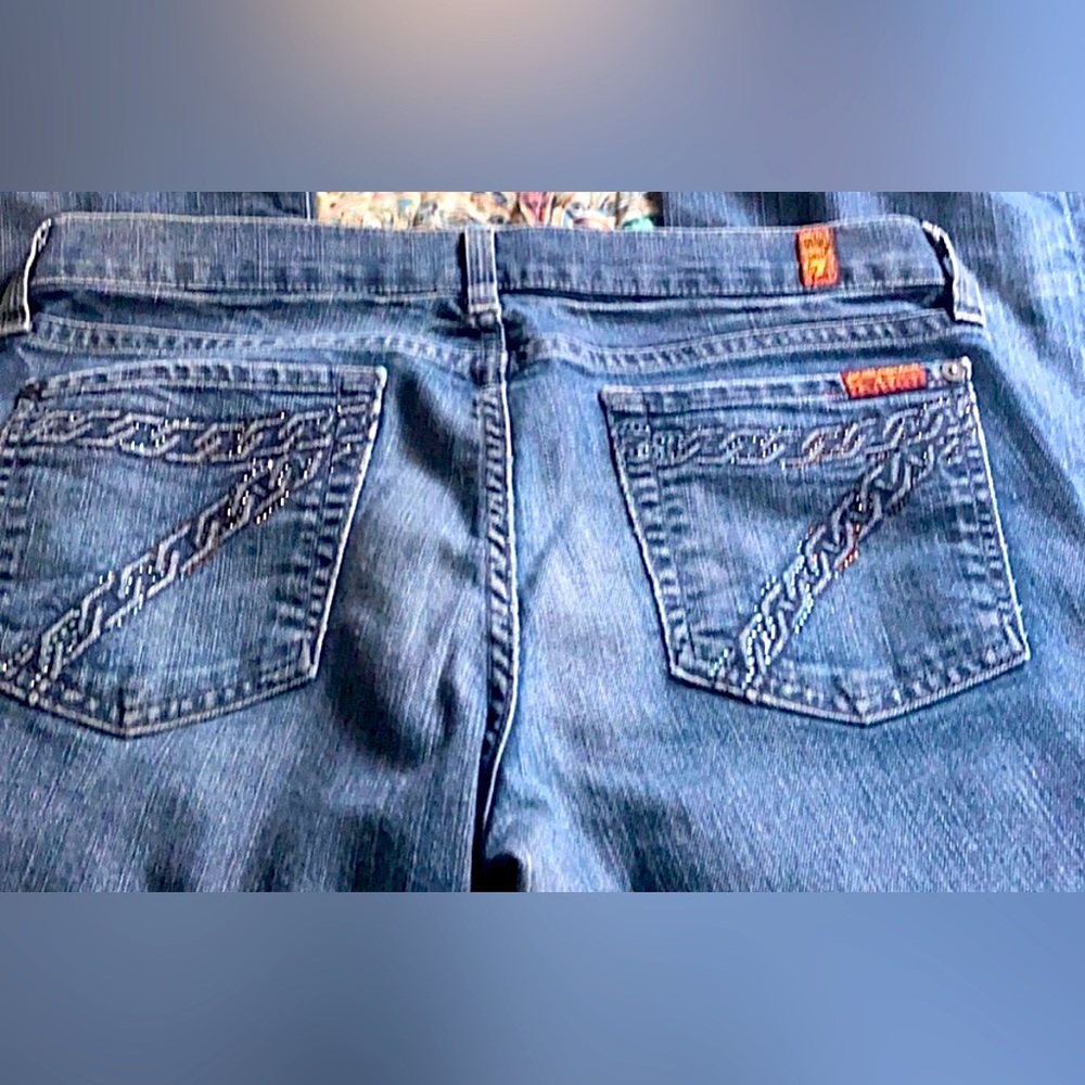 7 for all man kind jeans size 29 .